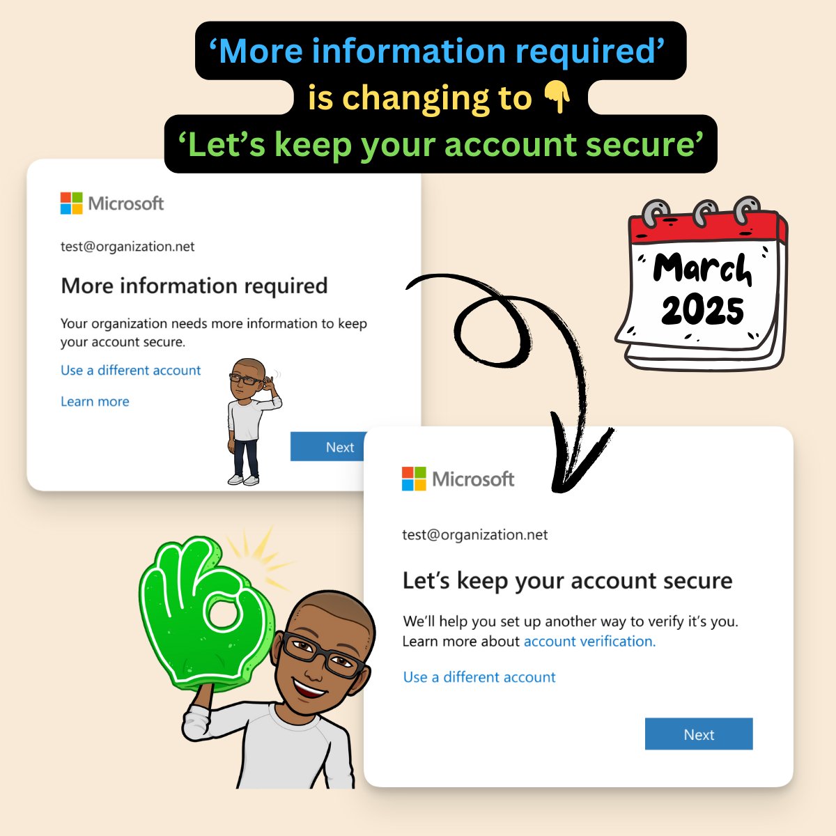 merill's tweet image. Did you know about the upcoming change to the Microsoft 365 login in page that prompts users to register for MFA?

Learn about this and other things that happened in the world of Microsoft Entra this week in the Entra newsletter 👇

entra.news/p/entra-news-8…