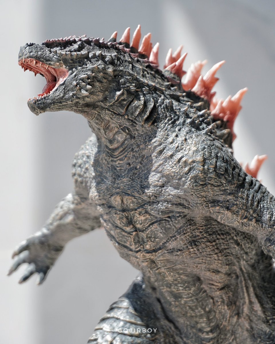 gojirboy's tweet photo. Spiral Studio Evolved Godzilla Standard ver er with Natural light by @studio_spiral 

#godzilla 
#kaiju 
#toys 
#collection 
#gojirboy 
#哥斯拉
#ゴジラ 
#godzilla2014 
#monsterverse 
#godzillakingofmonster
#spiralstudio
#GodzillaXKongTheNewEmpire https://t.co/lM9DTdebDF