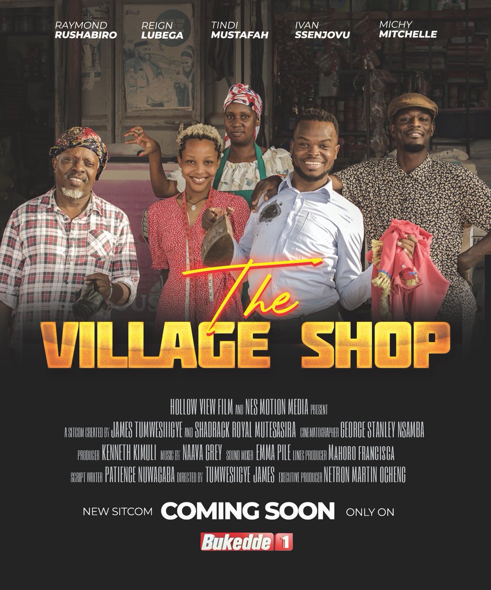 VillageShopUg's tweet photo. COMING TO YOUR SCREENS SOON – The Village Shop 😊

Have you ever lived in a village? Do you cherish those unforgettable memories? Get ready to relive the moments and laugh out loud with our new sitcom. 

#TheVillageShop #Uganda @bukeddetv https://t.co/Sj1KbgtYgQ