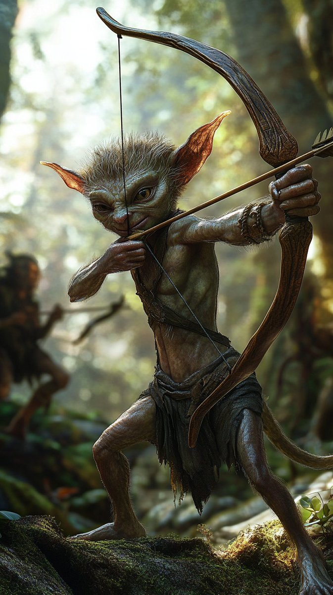 🛡️🪄 "The moment you step into the Goblin lair, an unknown world unfolds.
Do you have the courage to face what lies ahead?"

#GoblinWorld 
#JourneyBegins 
#OvercomeFear 
#AIart