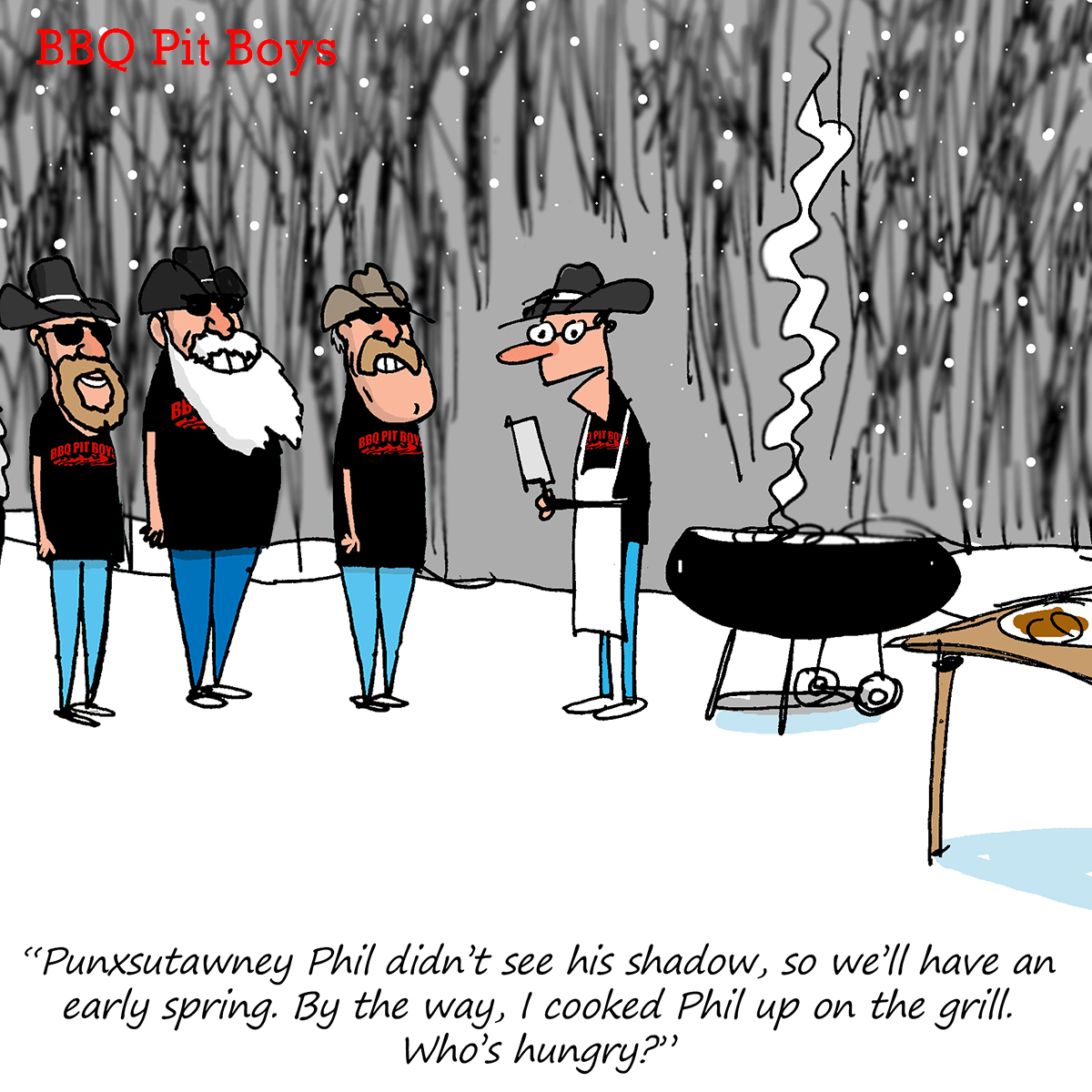 Wrong Again! Groundhog Day Punxsutawney Phil Predicts more Winter... No Problem!
