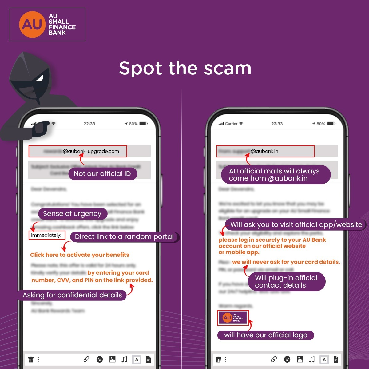 Scammers are smart but you can outsmart them Don t fall for fake emails promising to increase your credit card limit