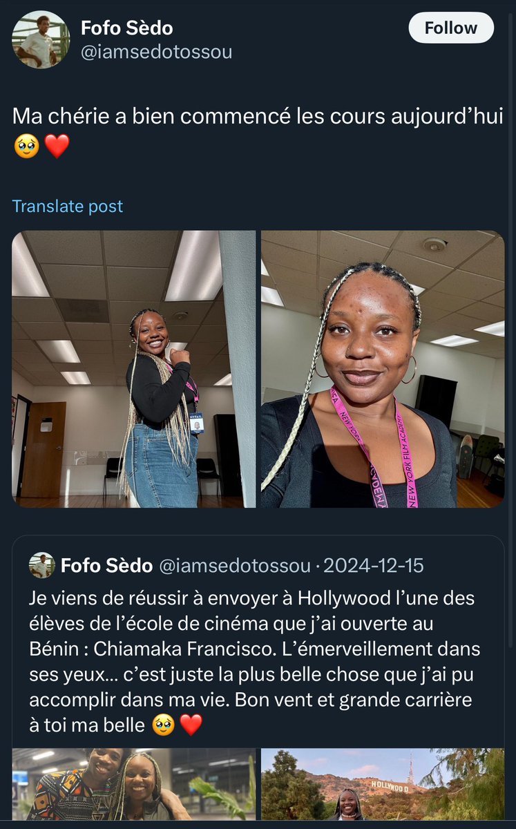 LeJourOu229's tweet photo. #LeJourOù l’élève de Sedo est devenue sa chérie ! https://t.co/EDuIKvWFEj