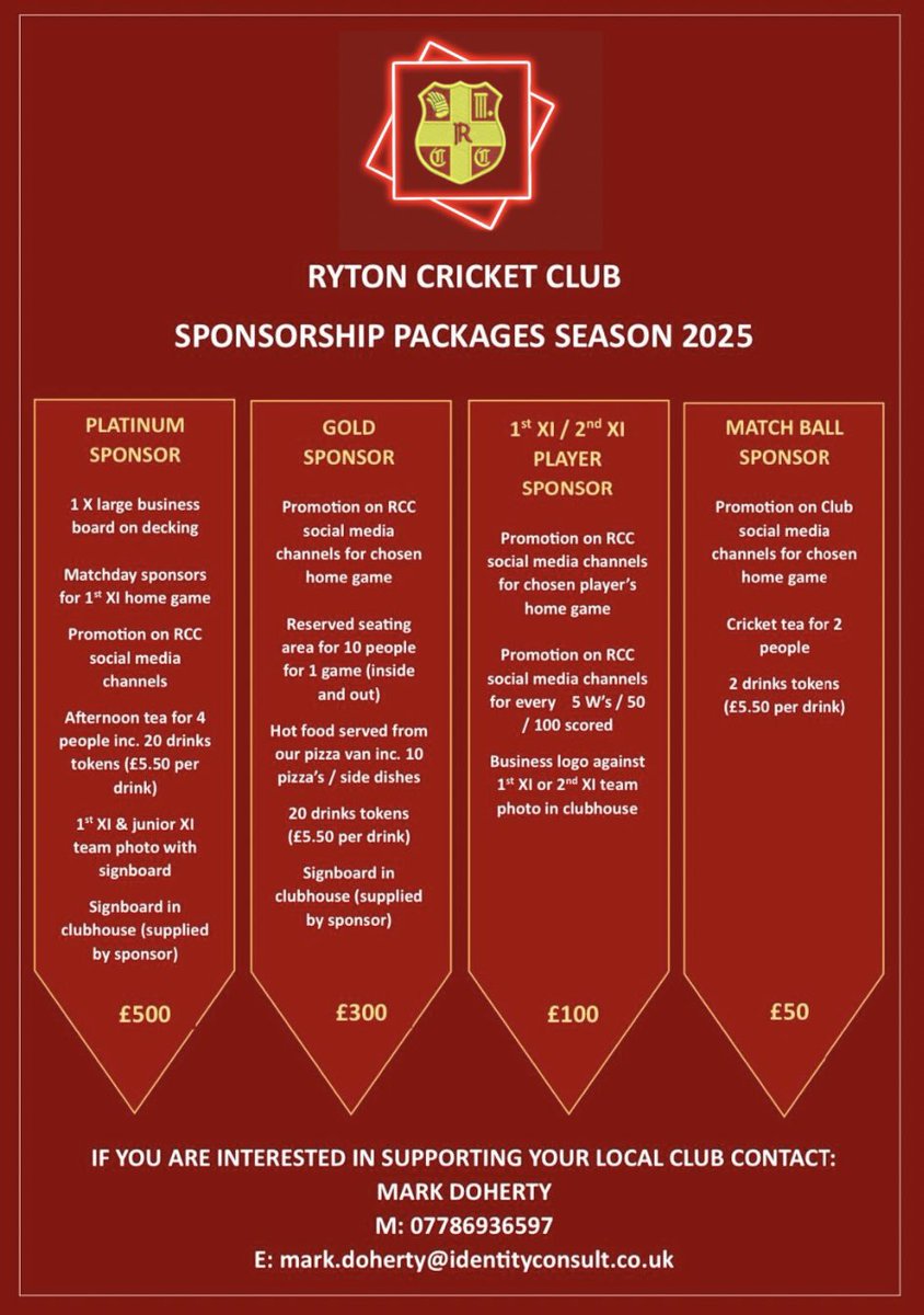 Ryton CC tweet media