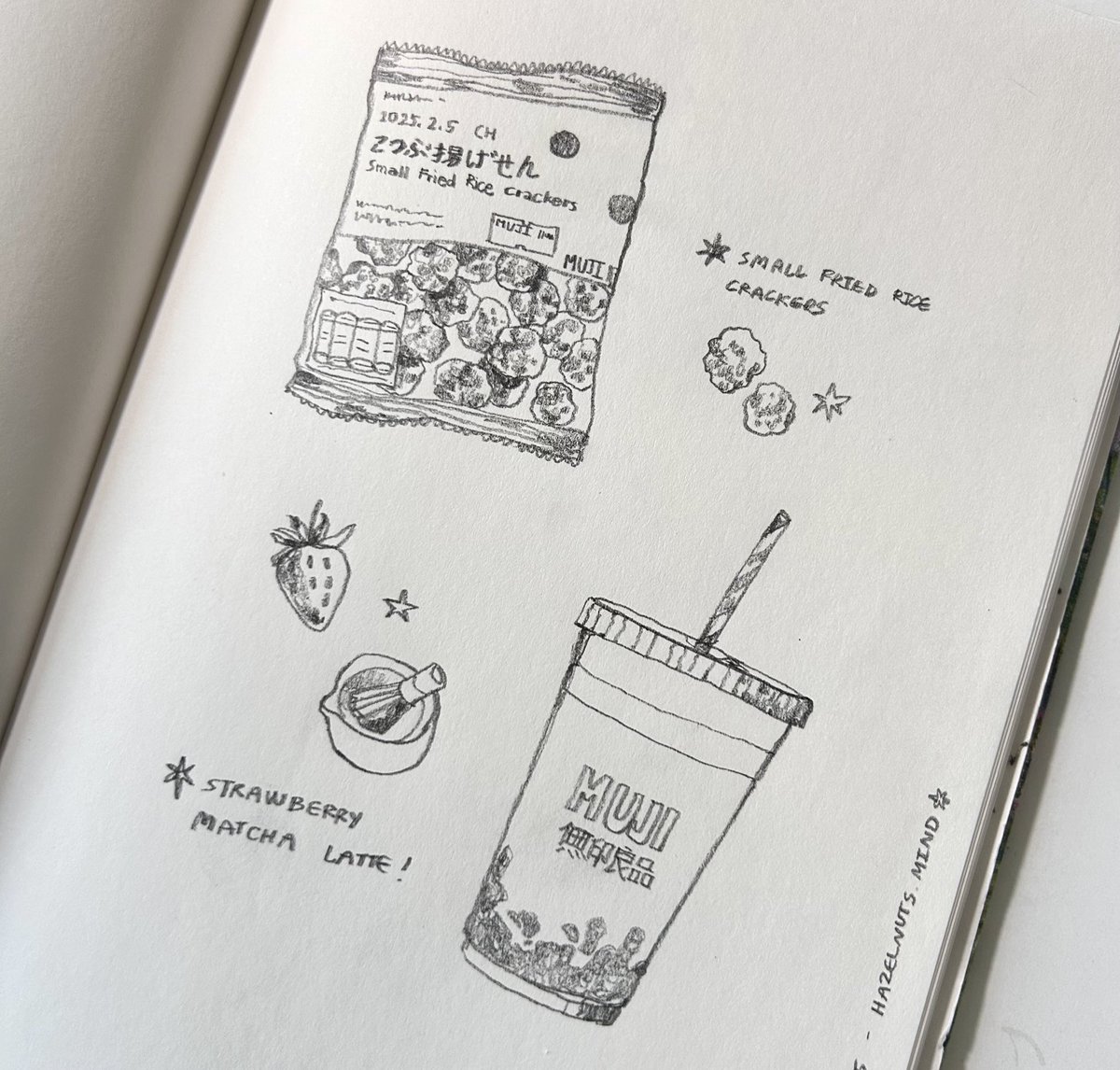 ⭑— sunday evening and fav muji stuff

🍘🍵🍓ϟ