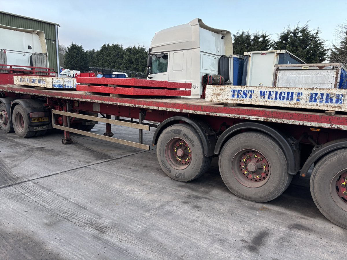 TestWeights's tweet image. M And M Transport hire test weights and ballast.
Up to 1000 tonnes in stock. Nationwide delivery service. 
Crane testing piling and more.