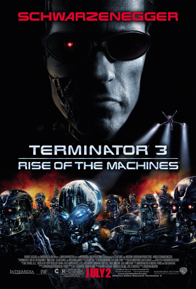Watched "Terminator 3: Rise of the Machines" again #film #cinema