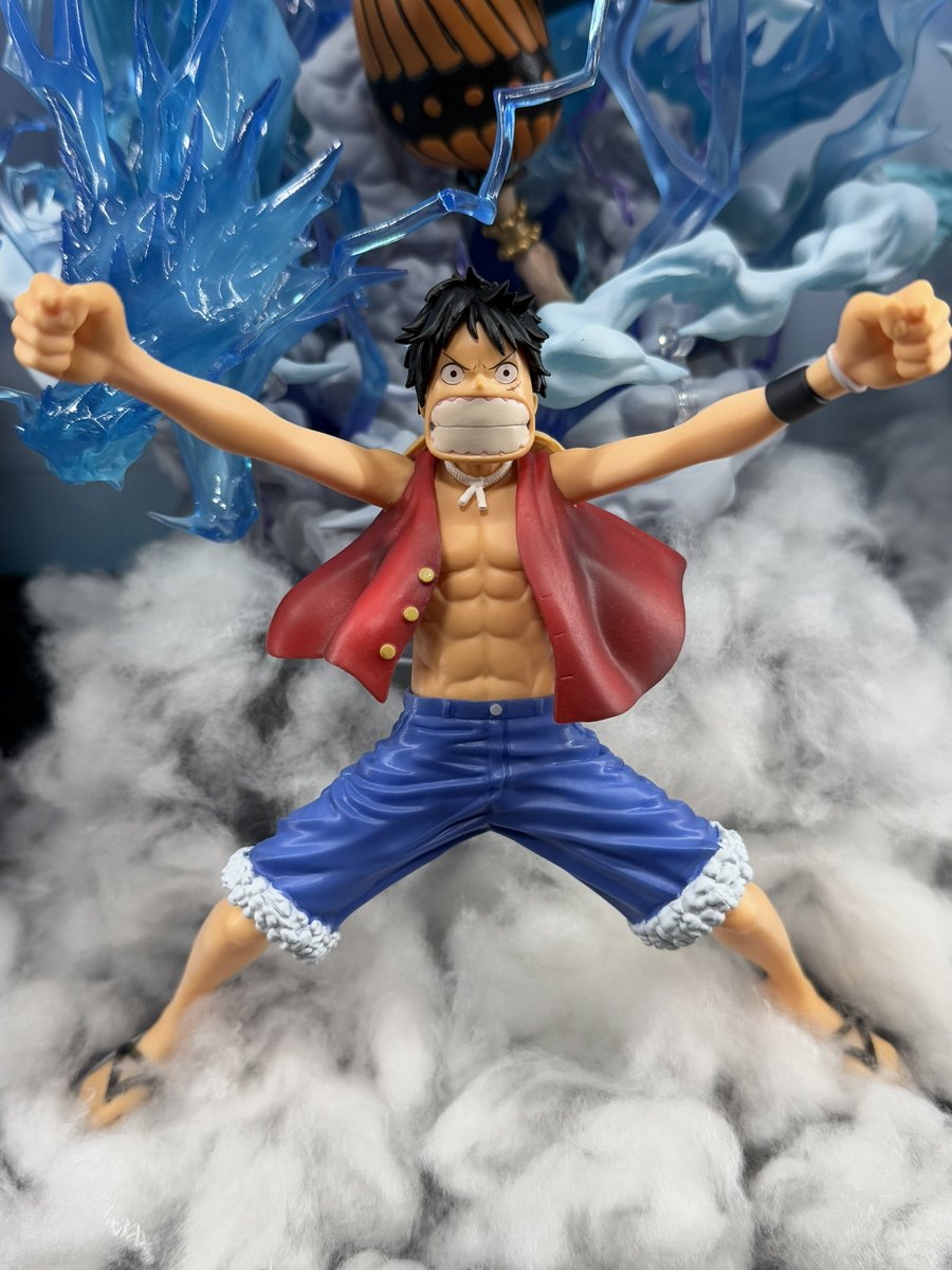 空島ディスプレイ完成💭⚡️ くじのルフィも実物お値段以上でした