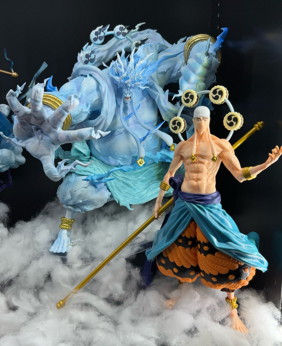 空島ディスプレイ完成💭⚡️ くじのルフィも実物お値段以上でした