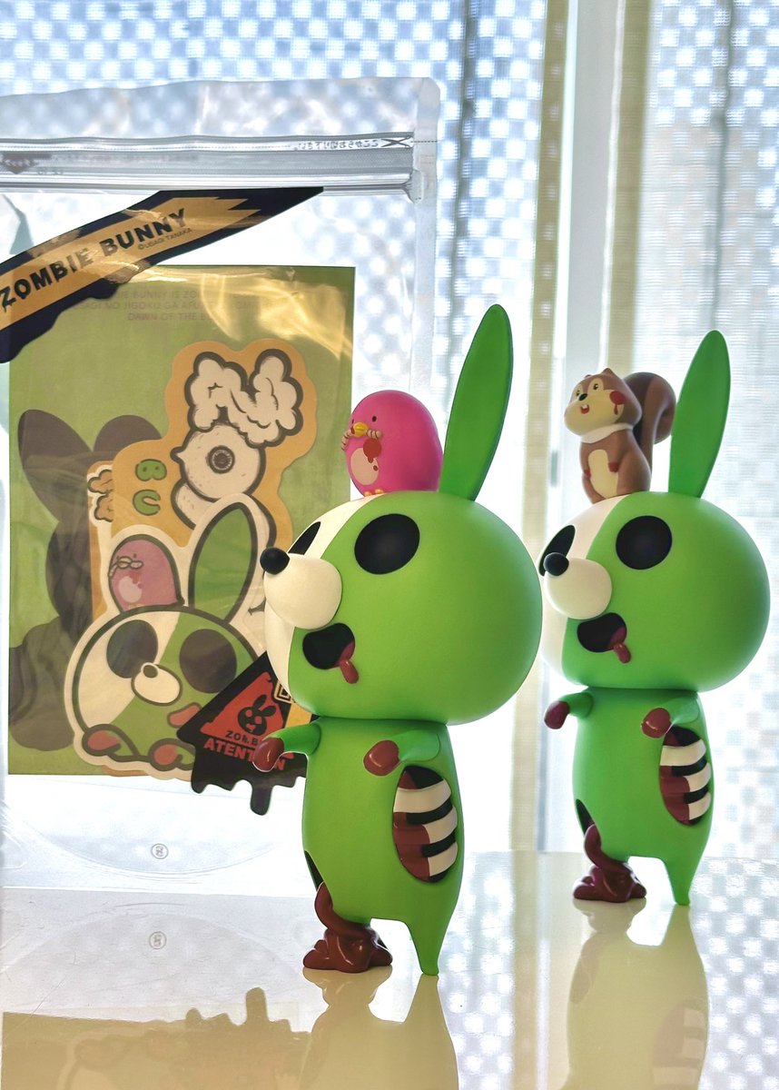 ゾンビバニーのグリーンは残り16個 ワンフェスとソフコンで8個ずつ販売