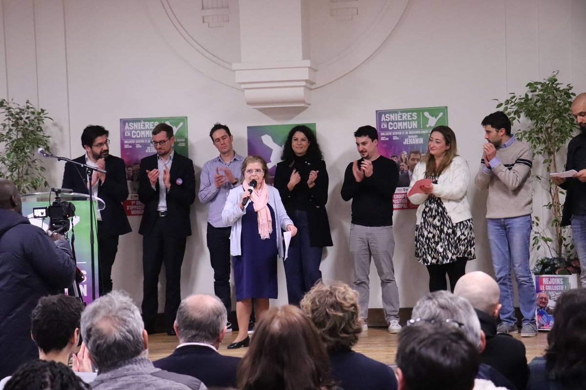 AsnieresEnCommu's tweet photo. Vendredi, vous avez été nombreux•ses à venir assister à nos vœux et partager un moment politique et convivial dans l’espoir d’ouvrir une nouvelle ère à #Asnières 💪

Pour une ville solidaire et écologique, où règnent l’intérêt des habitants•es et plus de transparence ! https://t.co/xyetjGJebw