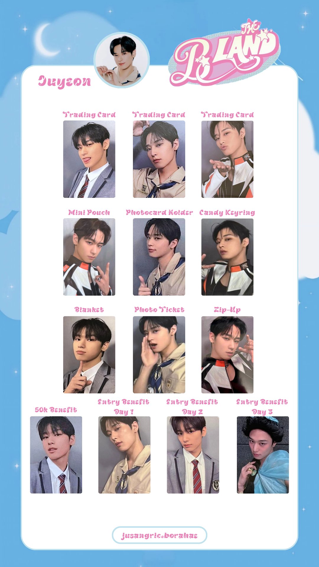THE BOYZ The B LAND Official Merchandise - Photo Ticket Set