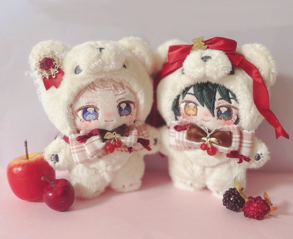 バレンタイン仕様のいつぬいリボンつくった🎀🍎
#あんスタ手芸部
