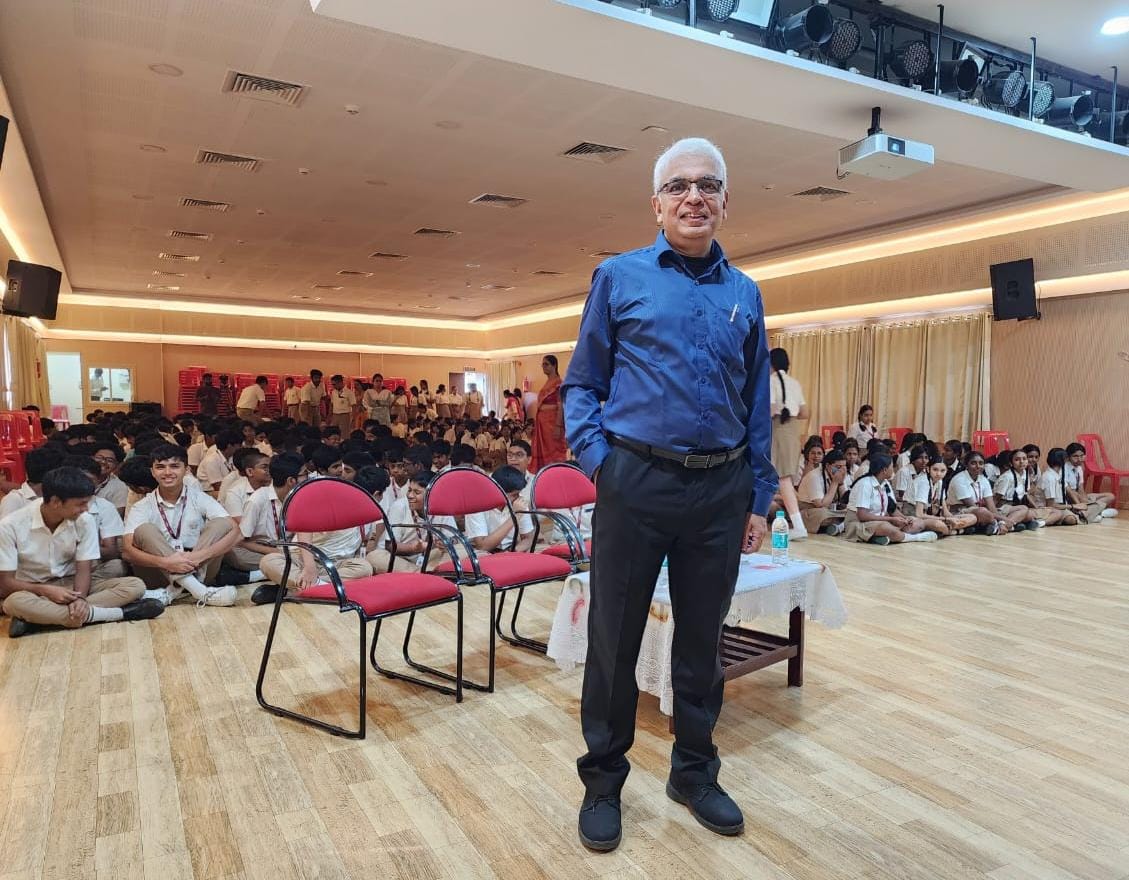 Facilitated by the Champions of Chennai Awards of KSA Trust, <a href="/JayakumarNavin/">Navin Jayakumar</a> recently conducted workshops on Knowledge and Curiosity at the Asan Memorial School and the National Public School in Chennai. 

Reach out to us at quizfoundation@gmail.com to know more!