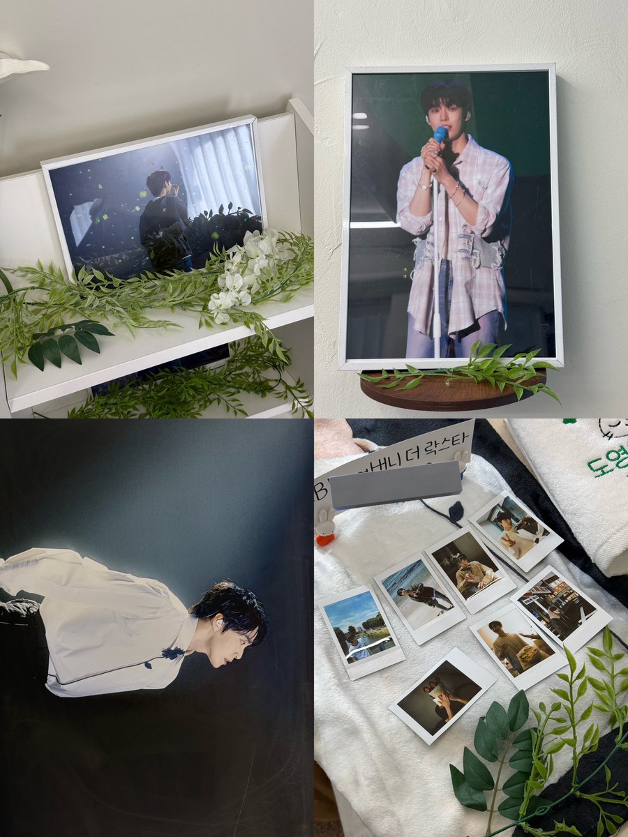 📍온유어사이드

입장하자마자 마주한 특전 마감 ㅜ.ㅜ 넘 아쉬웠지만 공간을 가득 채운 꽃향기에 미소가 자동으로 지어졌다. 럭드 딱 한 번에 폴라 당첨되어서 운좋게 하나를 겟할 수 있었다🍀

#도영이의_정원에_놀러와