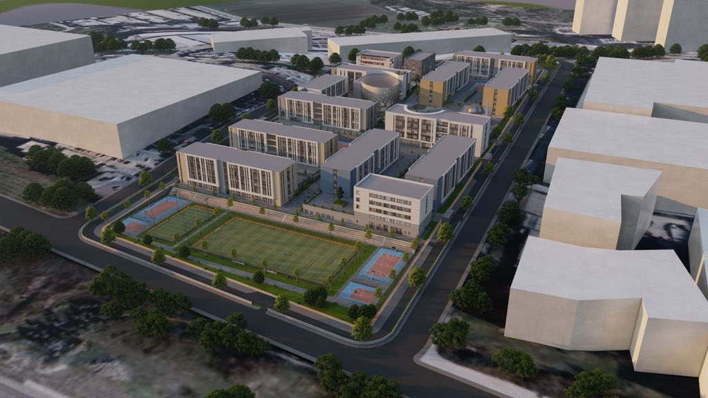 Türkiye'nin En Büyük “Lise Eğitim Külliyesi Açılıyor 🇹🇷
Esenyurt Recep Tayyip Erdoğan Eğitim Külliyesi, Cumhurbaşkanımız Sayın <a href="/RTErdogan/">Recep Tayyip Erdoğan</a>’ın katılımıyla maarif ailemiz ve milletimizin hizmetine sunuluyor. 
#EğitimKülliyesi
<a href="/Yusuf__Tekin/">Yusuf Tekin</a> <a href="/CobanogluF/">Fatih Çobanoğlu</a> <a href="/MucahitYentur/">Murat Mücahit Yentür</a> <a href="/TayfunOzyolcu/">Tayfun ÖZYOLCU</a>