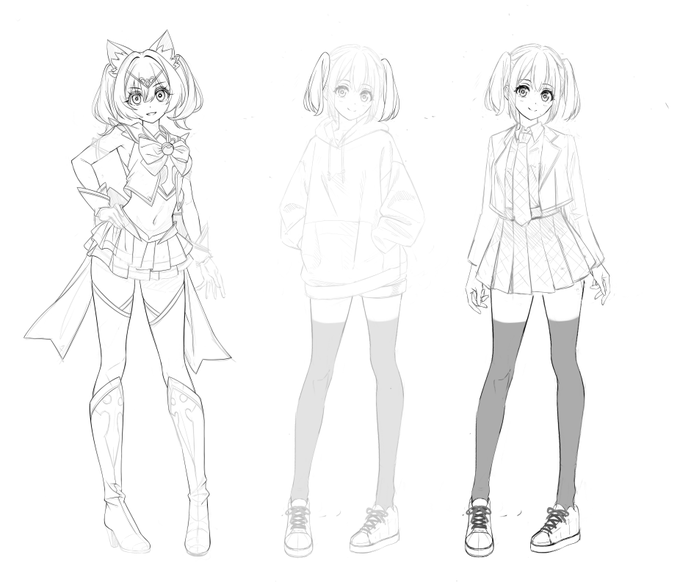 制服姿も新調します。 