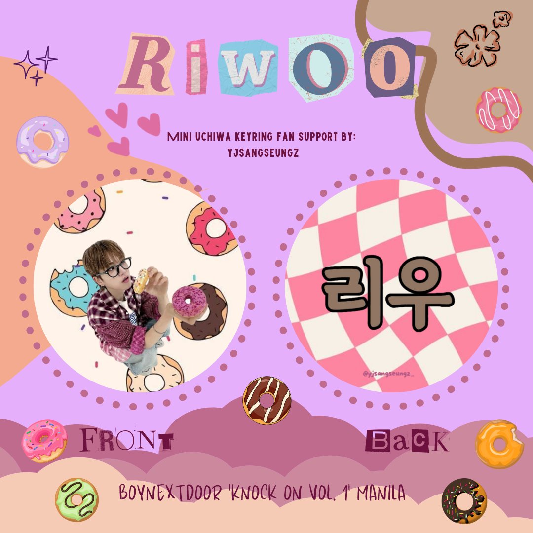 𐙚⋆°.⋆♡ INTO THE SWEETS WORLD

A RIWOO MINI UCHIWA KEYRING FAN SUPPORT BY <a href="/yjsangseungz_/">yesha ★ — rest</a> ⋆｡𖦹°⭒˚｡⋆

✿ strictly 1:1 only!
✿ will be handing these out randomly
✿ no ff needed, but RT is much appreciated!

see you on concert day, onedoors! ౨ৎ

#KNOCK_ON_Vol_1_IN_MANILA