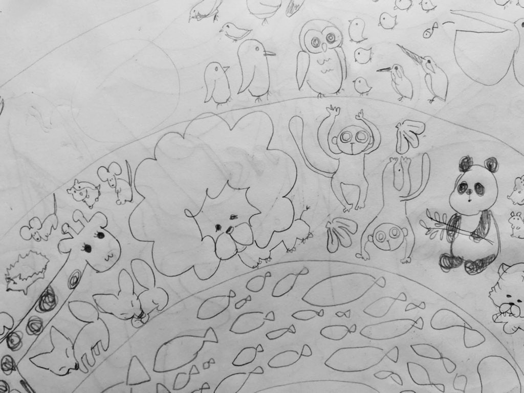 昔途中まで描いてた絵を
ちゃんと完成させたい💭