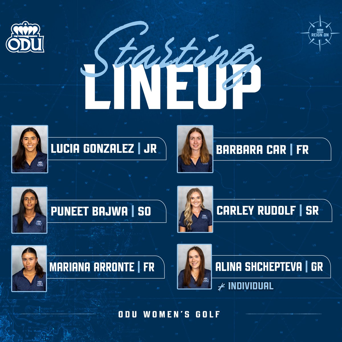 ODU Women's Golf tweet media