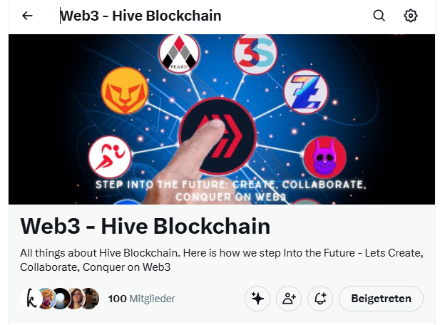 RavenMus1c's tweet photo. 100 members now! Thanks so much guys! Let´s grow this community even bigger to attract some people from outside Hive! 🥳
#100members #hive #hiveblockchain https://t.co/ZmzrxKUXiY