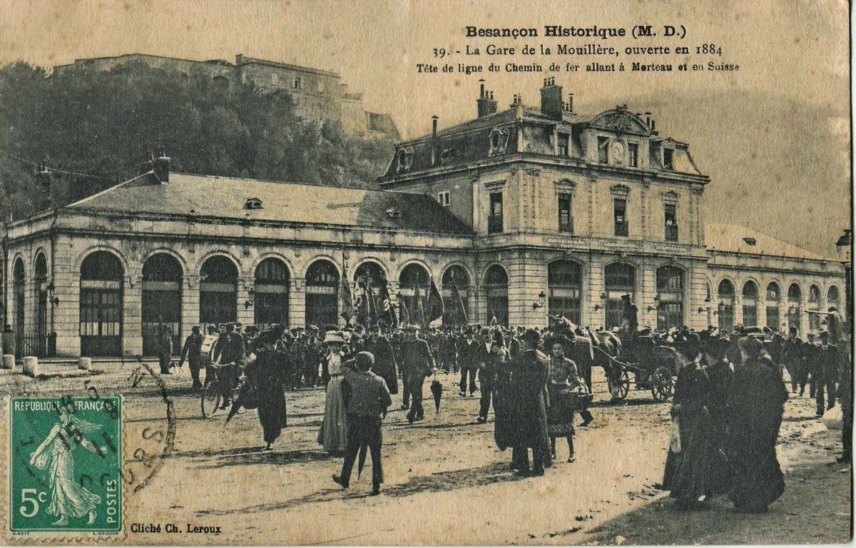 FraisseDominiq3's tweet photo. Besançon 
Gare de la Mouillère 
En route pour la Suisse... https://t.co/CflhalTteG