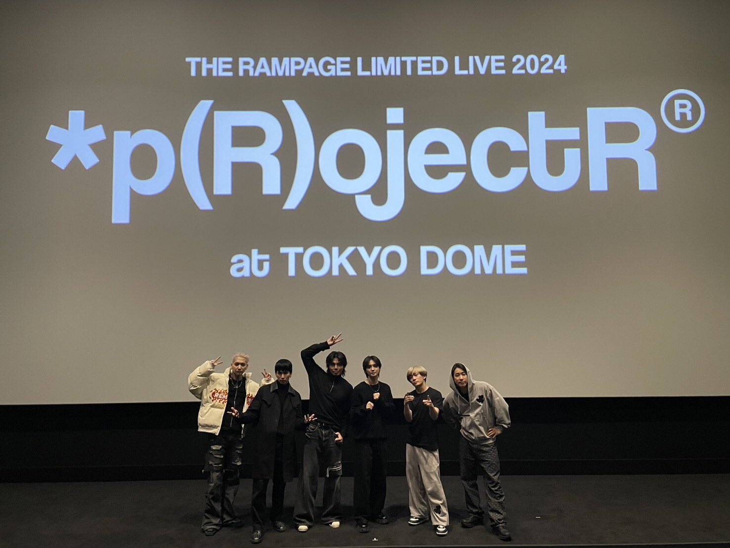 THE RAMPAGE LIMITED LIVE 2024 *p(R)ojectR® at TOKYO DOME