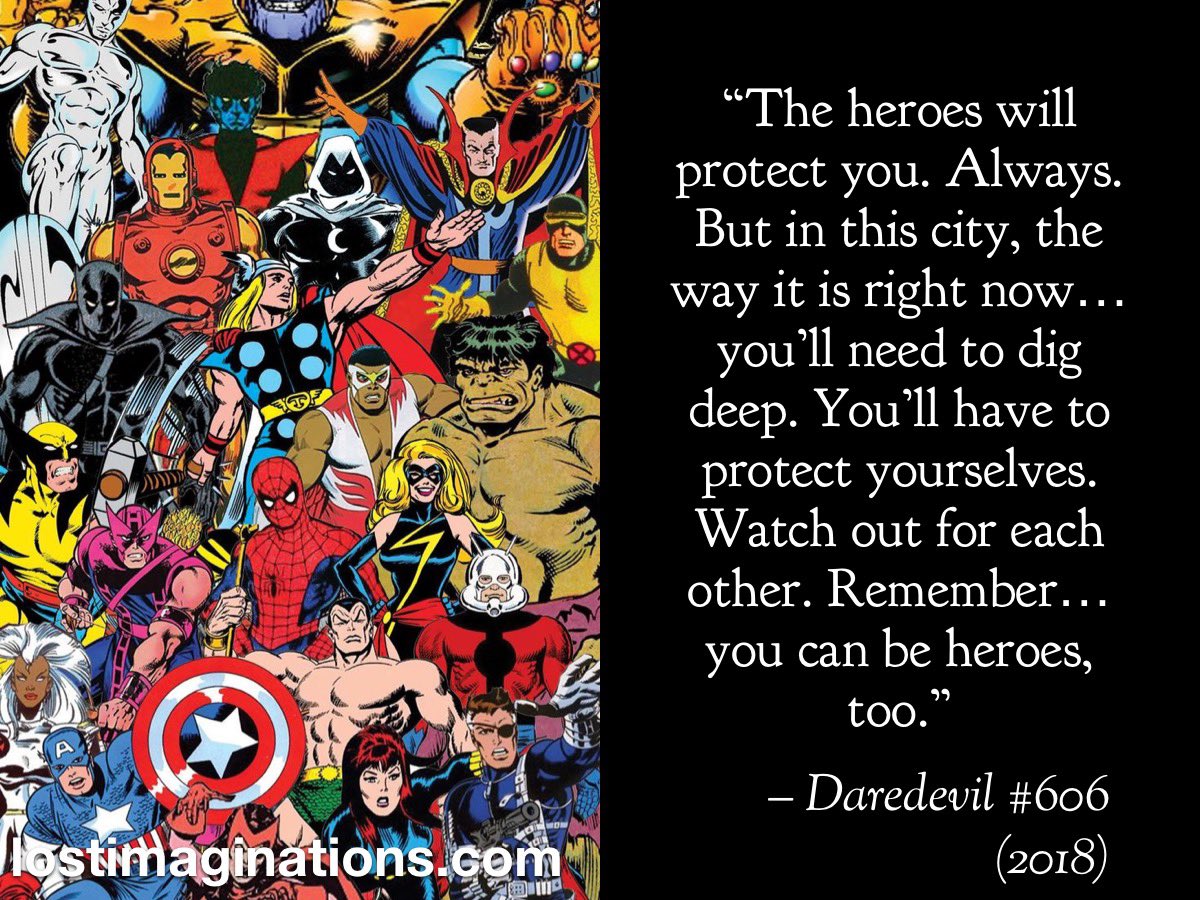 The world is a scary place right now. Look out for one another.