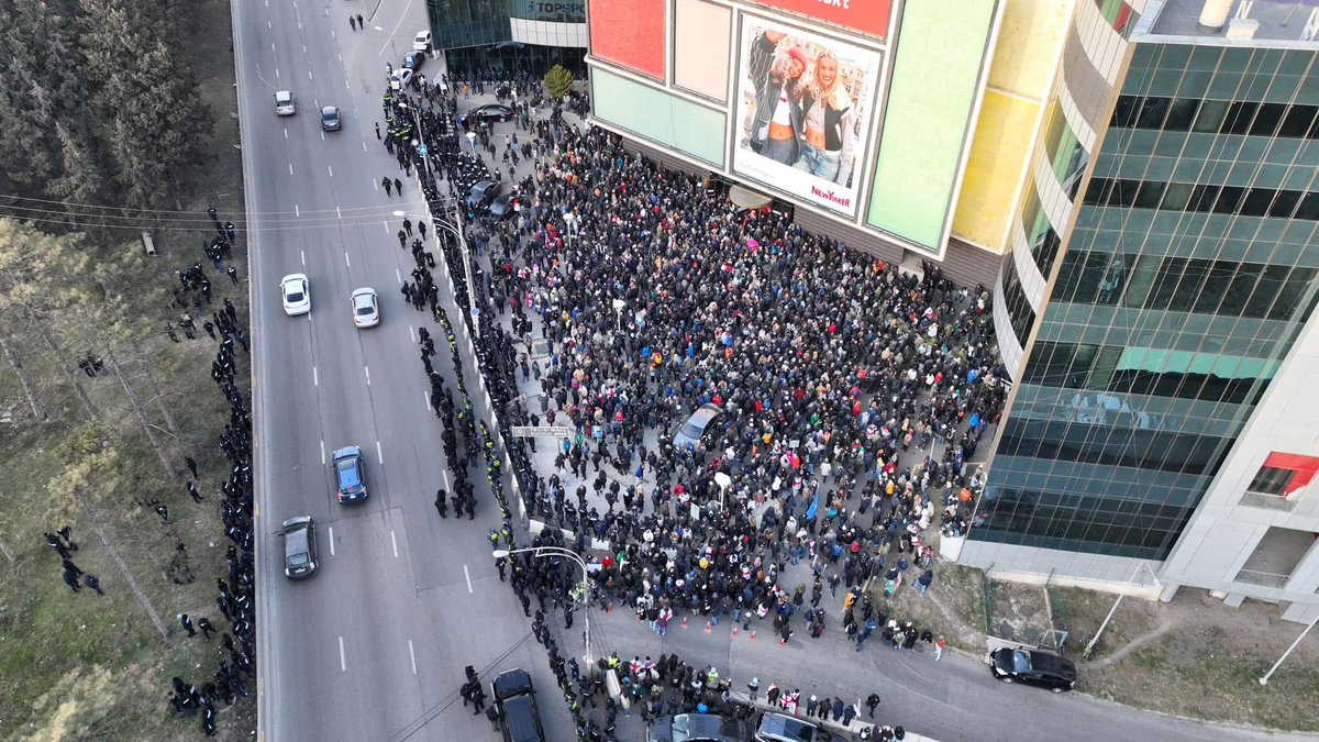 In Georgia, a thousand people are making noise and trying to destabilize the country both economically and in everyday life. Of course, all this is financed by Soros