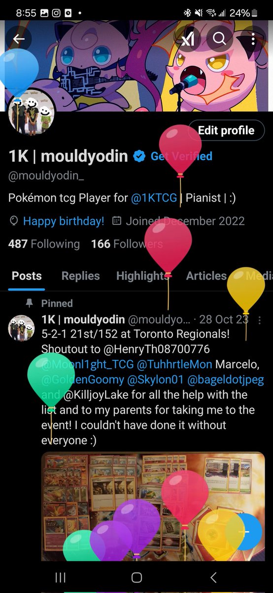 I top8'd a Mickey last night and it took so long that I turned 17 mid way through playing 😭😭