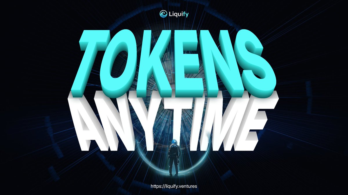 Liquify π (@liquifyventures) on Twitter photo Have you ever wondered how would it be if you could snag any token early?
Or maybe you could trade some tokens way before anybody else?
Well, that's what <a href="/LiquifyVentures/">Liquify π</a> is here for. To do all that. π
Liquify is here to help you #StayLiquidπ Have you ever wondered how would it be if you could snag any token early?
Or maybe you could trade some tokens way before anybody else?
Well, that's what <a href="/LiquifyVentures/">Liquify π</a> is here for. To do all that. π
Liquify is here to help you #StayLiquidπ