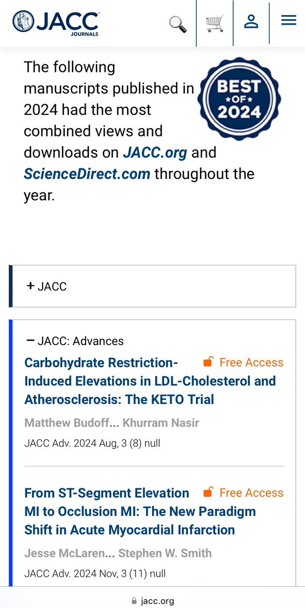 Jesse McLaren (@ecgcases) on Twitter photo Happy to hear our review article was in the top 5 most read papers in <a href="/JACCJournals/">JACC Journals</a> #JACCAdvances in 2024: jacc.org/special-collec…. <a href="/josenalencar/">José de Alencar</a> <a href="/AslangerE/">Emre Aslanger</a> <a href="/PendellM/">Pendell Meyers</a> <a href="/smithECGBlog/">Stephen W. Smith</a> Happy to hear our review article was in the top 5 most read papers in <a href="/JACCJournals/">JACC Journals</a> #JACCAdvances in 2024: jacc.org/special-collec…. <a href="/josenalencar/">José de Alencar</a> <a href="/AslangerE/">Emre Aslanger</a> <a href="/PendellM/">Pendell Meyers</a> <a href="/smithECGBlog/">Stephen W. Smith</a>
