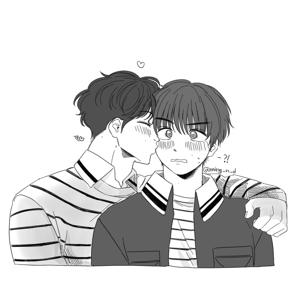 기습 뽀뽀 #맠동