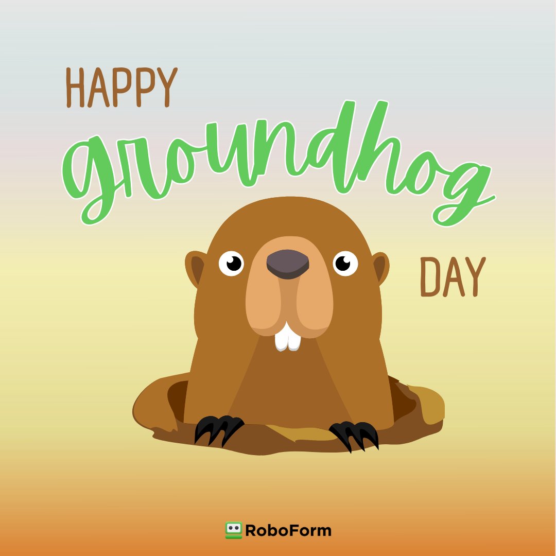 If you’re seeing the same password pop-up over and over and over again, it’s time for a change. Check out the RoboForm password generator for strong, unique passwords. #GroundhogDay