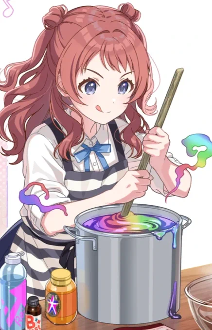 咲季って何となく杏奈と気が合いそうね(主に色彩感覚が)。 