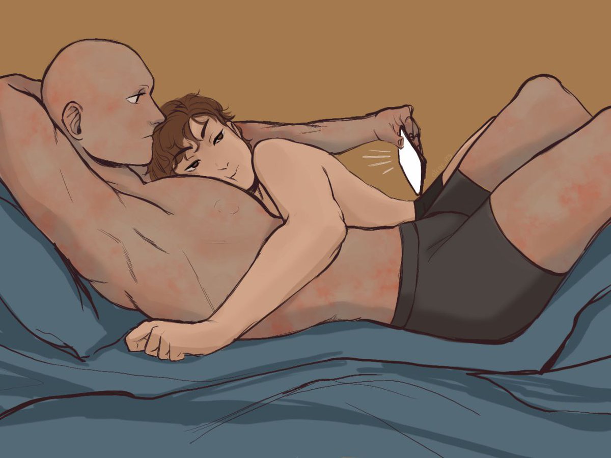 atror_173's tweet photo. люблю я всю эту флафную, домашную атмосферу 
#spideypool #Spiderman #Deadpool https://t.co/O6kO4woGNN