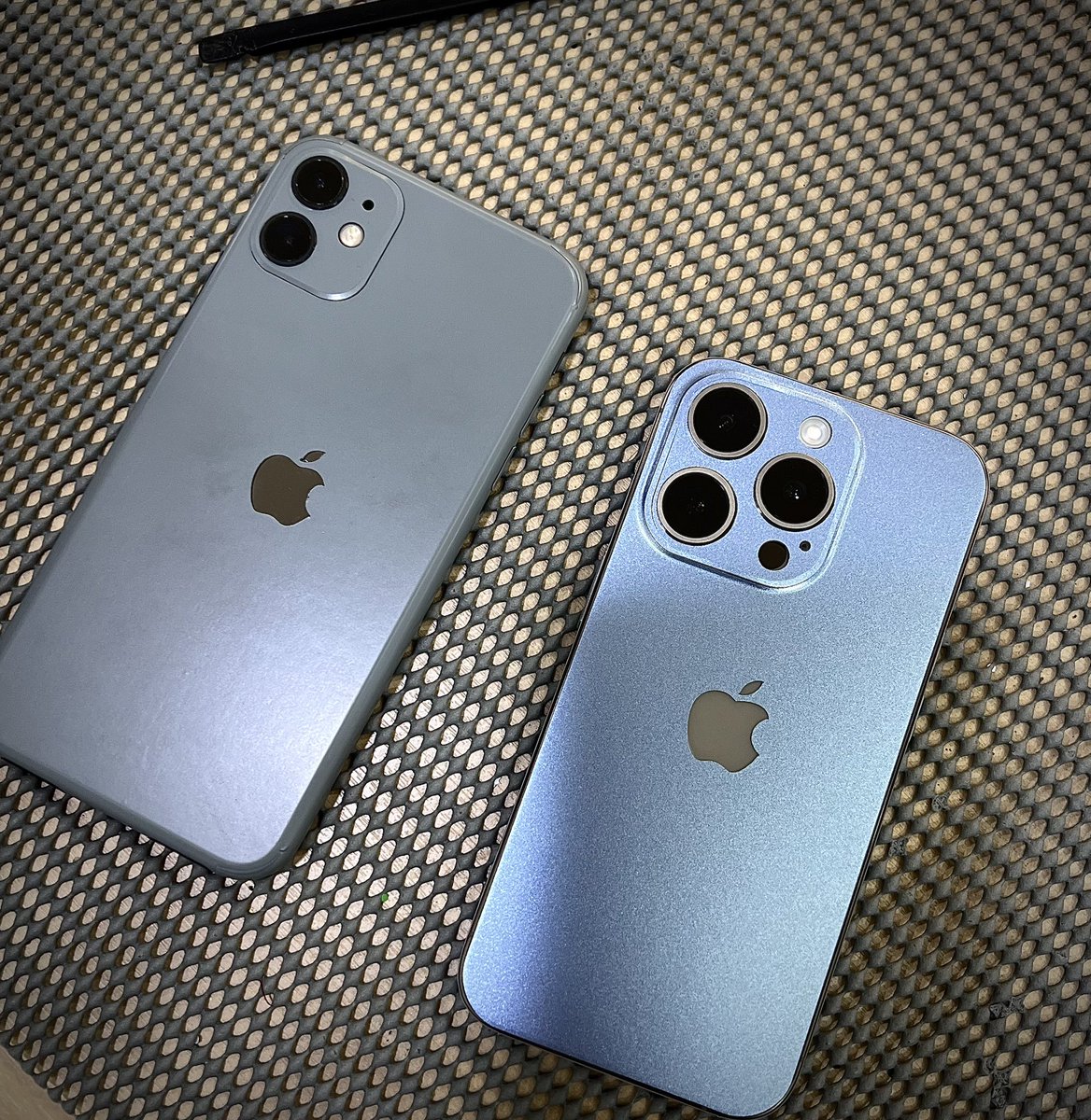 Ohcasetera's tweet photo. Aqua Grey / Siera Blue #octwrap https://t.co/AsDwij5WnM