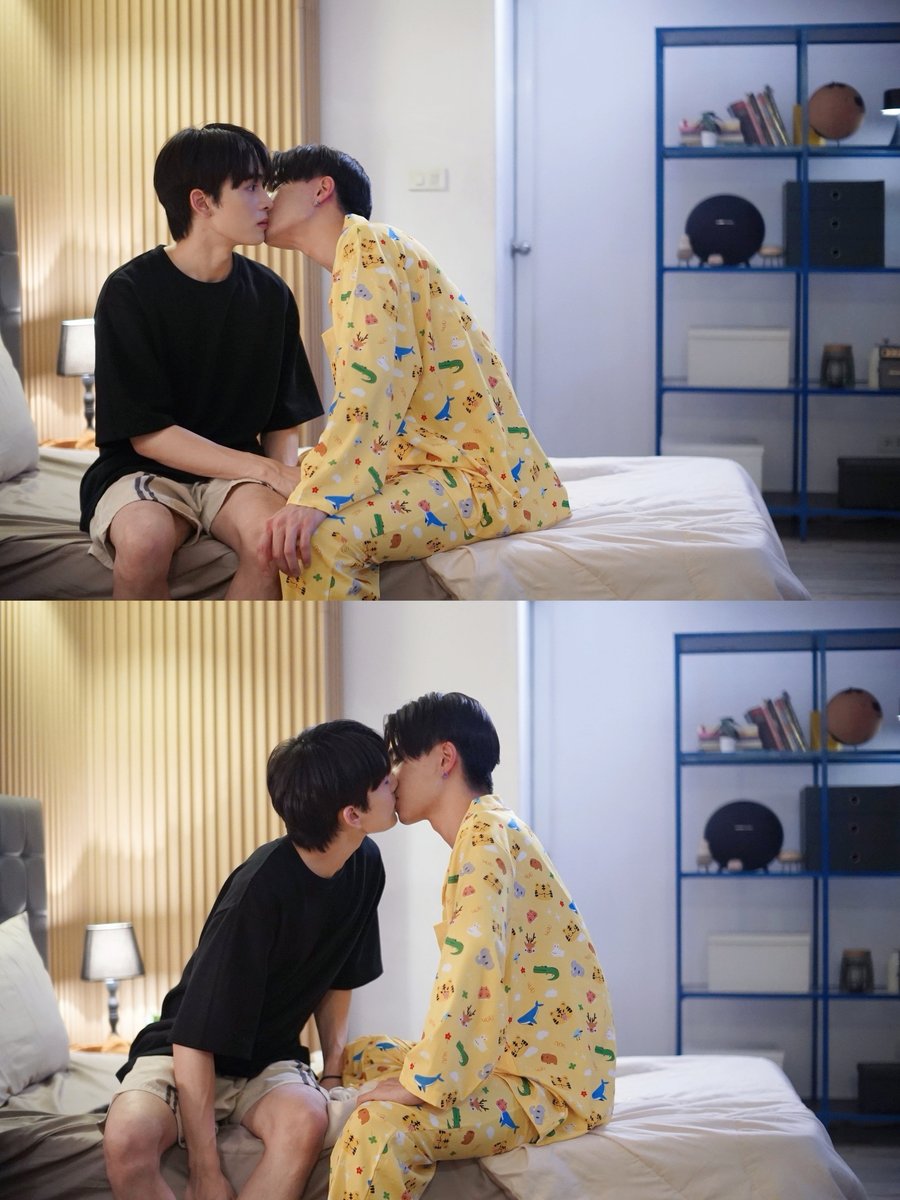 Perfect10Liners's tweet photo. แค่เริ่มจีบก็จูบเลยเหรอ 

#Perfect10LinersEP15 
@perthppe @Ppsanta https://t.co/R993sQZuBa