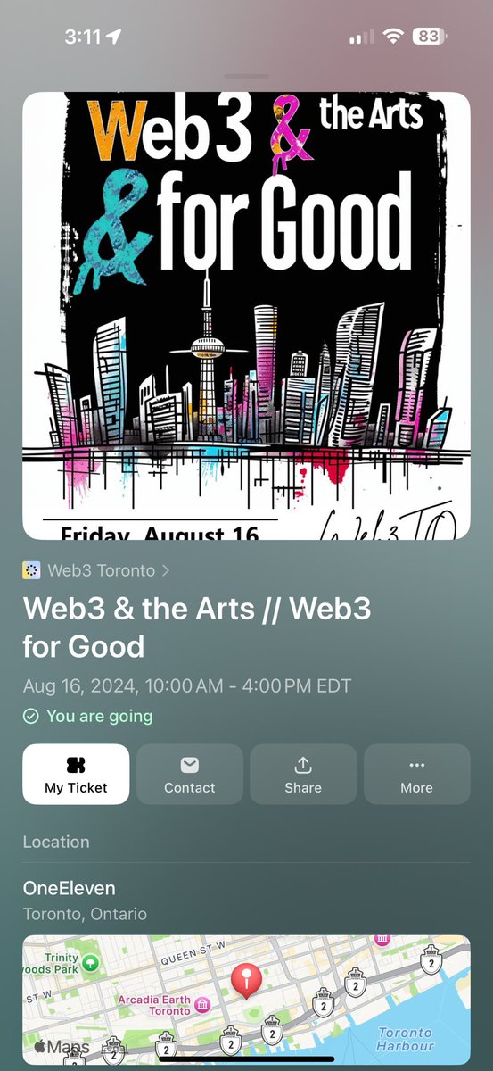 <a href="/Web3To/">Web3 Toronto (Web3TO)</a> / <a href="/LandonOGardner/">Landon O Gardner</a> Perhaps a collaboration on <a href="/GeneratedArt/">GeneratedArt</a> could be of interest for the next set of talks for <a href="/Consensys/">Consensys.eth</a> &amp; <a href="/Futurist_conf/">Blockchain Futurist Conference</a> ! PMs to move forward ☀️ #generativeart #web3 #aiart #crypto #art
