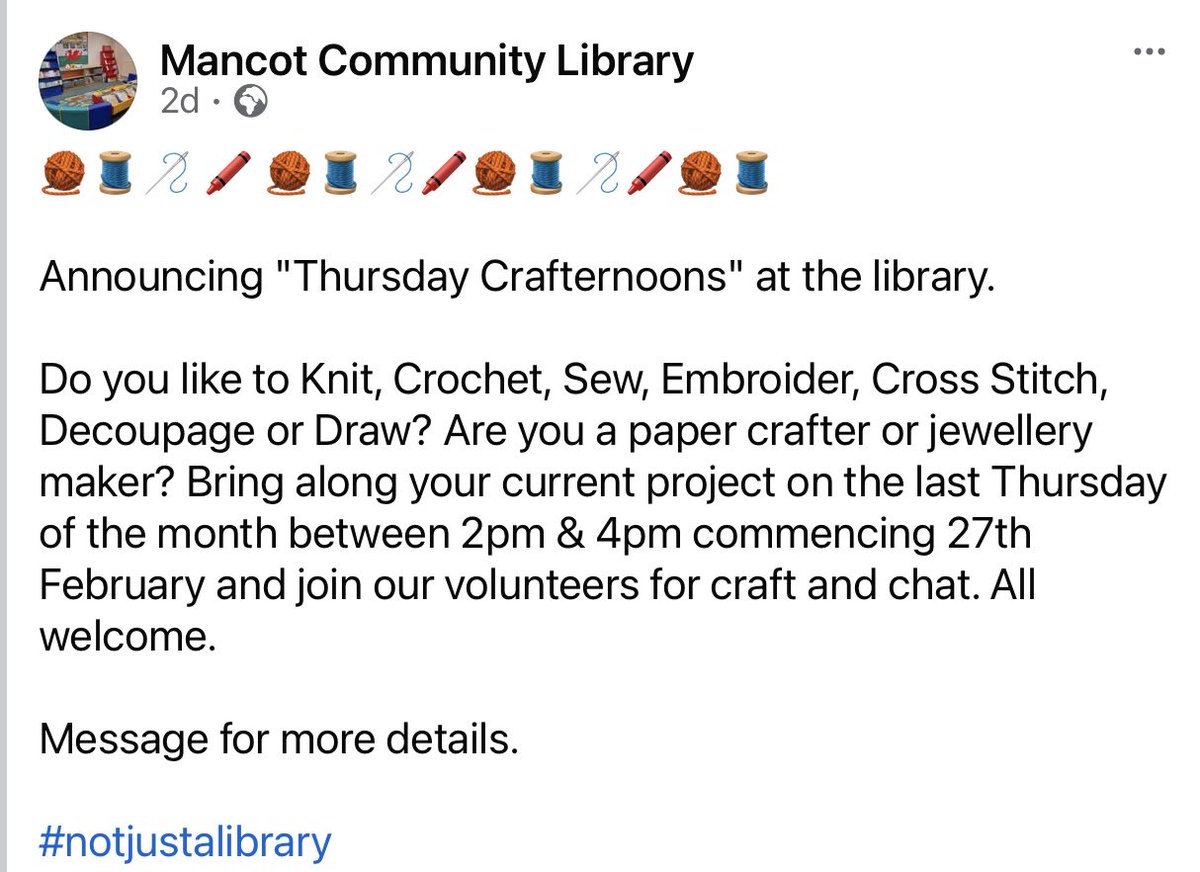 We would love to see you