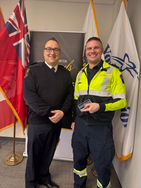 YorkParamedics's tweet photo. **Spotlight Sunday** YRPS would like to thank and congratulate Matt on 22 YEARS of service!! This is no small feat when every 12-hour shift is different from the last. #ServiceMilestone #YRPS25 https://t.co/e7TB5Y1GWY