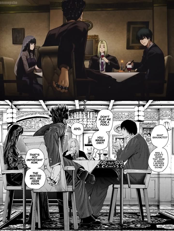YassineHomrani's tweet photo. #SAKAMOTODAYS 
Manga vs anime ❤️‍🔥 https://t.co/eHiN7ibx5n