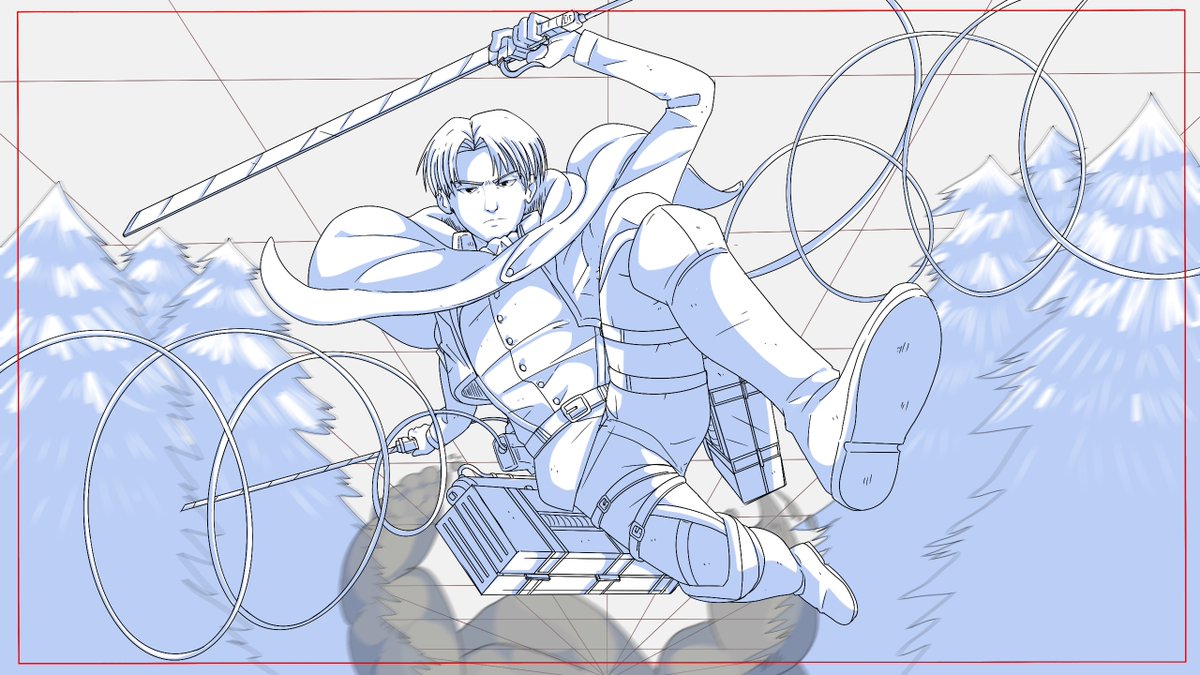 skit_kin's tweet image. Levi Jeans 

#AttackOnTitan #leviackerman #procreate
