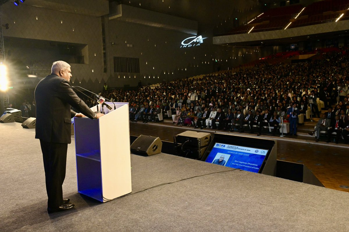 Vice-President of India tweet media