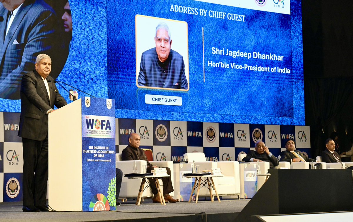 Vice-President of India tweet media