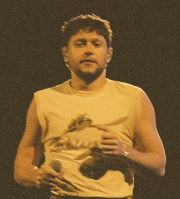 honeyperfectnow's tweet photo. @amymadds_TPWK this is my favorite niall pic !! i took it in my show 😭 https://t.co/Cb9Q8wzKam