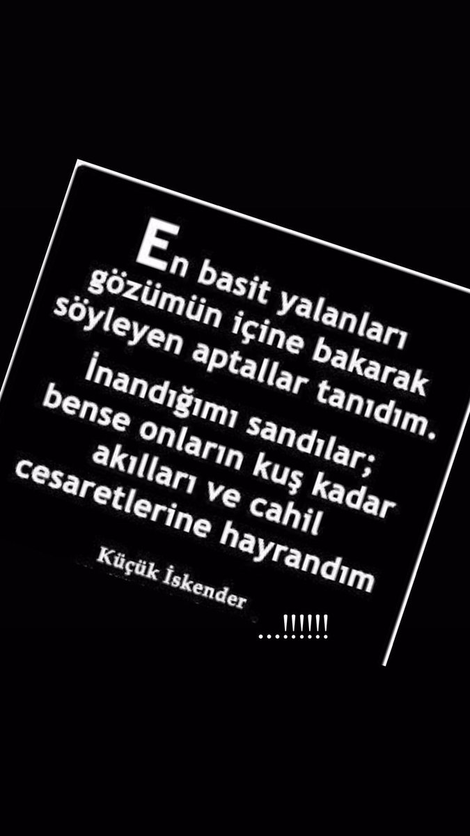 İskender küçük de….   
Yaşananlar çok büyüktü….! 🙋🏽‍♂️