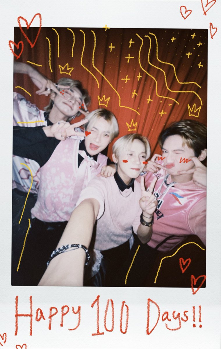 GenZixOfficial's tweet photo. [#SOULZONE 👑]
Hi Soulz, HAPPY 100 DAYS to us! 🥳🎉We already had full of fun memories together on the span of our first hundred days 🥹🫶🏻, we are always thankful for your support! 🙏 please stay healthy para kita kitz tayo every event, okay? ☺️ Love you Soulz! ❤️

#GenZix #ppop https://t.co/xlJ58Jsqz3