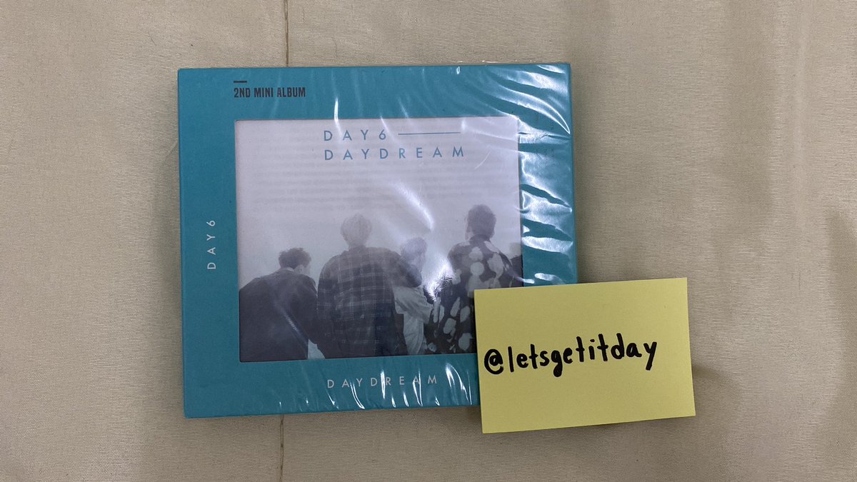letsgetitday's tweet photo. อัลบั้ม Daydream - Taiwan แกะแล้ว 1,800

#ตลาดนัดday6 #ตลาดนัดmyday https://t.co/DN66NfYqI1