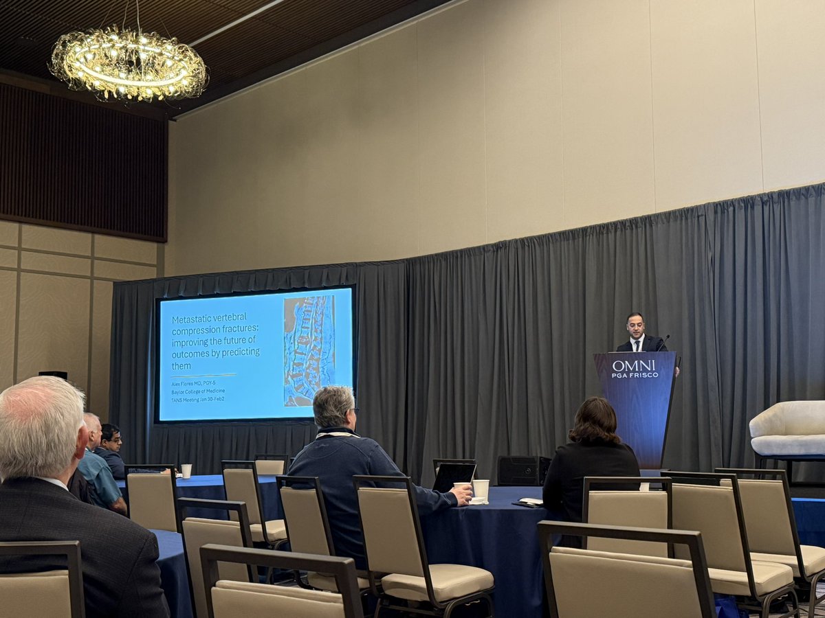 Akash Patel (@akashjp330) on Twitter photo Incredible talk by Alex Flores, MD from <a href="/BCMNeurosurgery/">BCM Neurosurgery</a> on his work to understand which patients will get pathologic fractures at #TANS. <a href="/TXNeuroSurg/">Texas Association of Neurological Surgeons</a> <a href="/BCMFromtheLabs/">From the Labs at Baylor College of Medicine</a> Incredible talk by Alex Flores, MD from <a href="/BCMNeurosurgery/">BCM Neurosurgery</a> on his work to understand which patients will get pathologic fractures at #TANS. <a href="/TXNeuroSurg/">Texas Association of Neurological Surgeons</a> <a href="/BCMFromtheLabs/">From the Labs at Baylor College of Medicine</a>